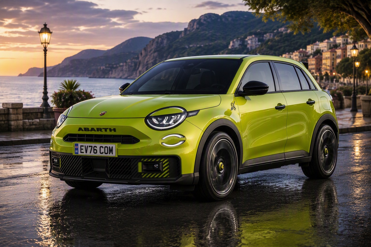 Abarth 600e Competizione